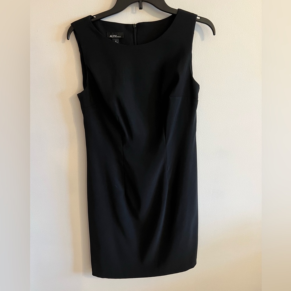 Alyx black cocktail main dress. Size 4.